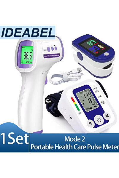 Choice جهاز قياس ضغط الدم الرقمي المحمول Mode 2 مع شاشة LCD - قياس ضغط الدم والنبض تلقائيًا