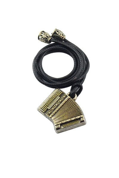 anahtarlıksepeti قلادة أكورديون كافكاسية شرق أوسطية بحبل