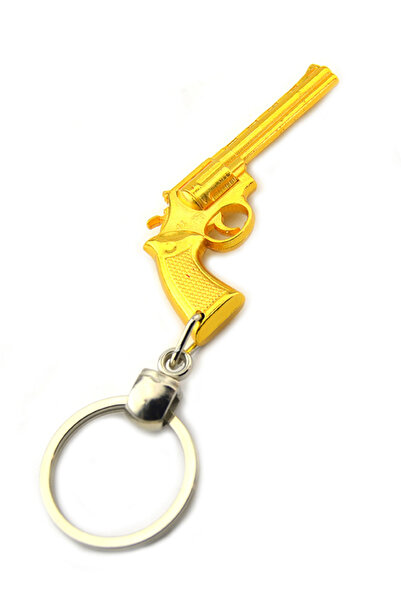 anahtarlıksepeti سلسلة مفاتيح بمسدس رعاة البقر بكميات كبيرة بحجم 45 سم بمظهر ...