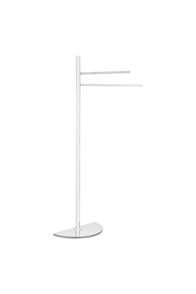 Maison Mex PIANTANA freestanding towel stand, L27 x W13.5 x H83 cm, chrome