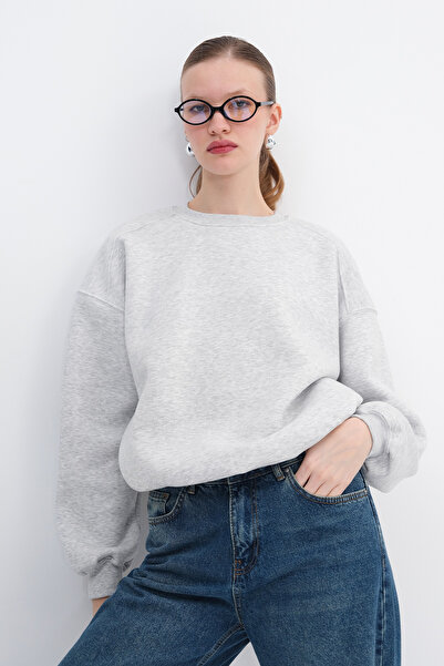 Addax επένδυση fleece Βασικό φούτερ S3408-K11