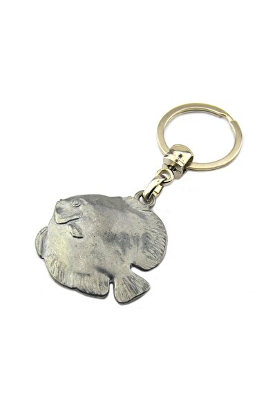 anahtarlıksepeti سلسلة مفاتيح سمكة ديسكوس - طلاء خام