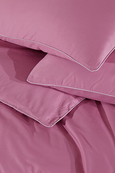 Elart Desmond Duvet Cover Set Satin Double (200X220 cm) Dried Rose