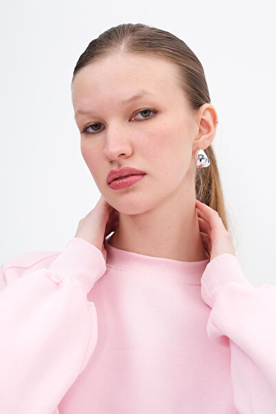 Addax Fleece-Lined Basic Sweatshirt S3408-K11