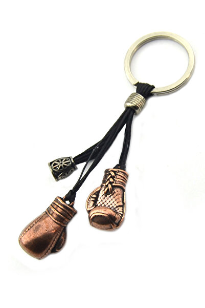 anahtarlıksepeti Boks Eldiveni İpli Anahtarlık - Bakır Oksit