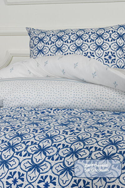 Elart Lena Duvet Cover Set Double Elastic Fitted Sheet (200X220 cm)