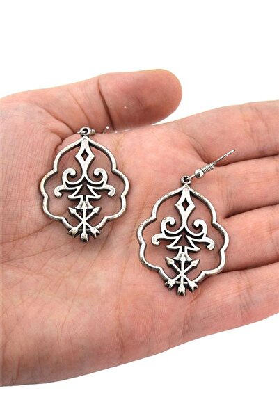 anahtarlıksepeti Caucasian Circassian Classic Motif 1 Earring