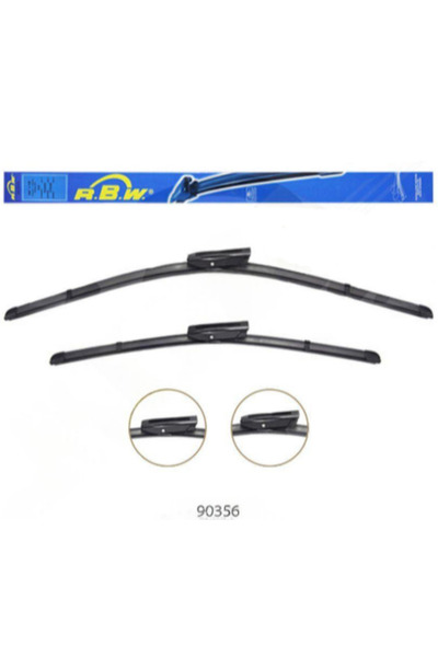 Rbw CITROËN NEMO Muz Ön Silecek Takımı 65+48cm 26"+19" (2008-2019) uyumlu