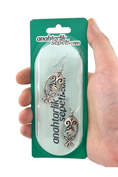 anahtarlıksepeti Kafkas Circassian Classic Motif 2 Earrings