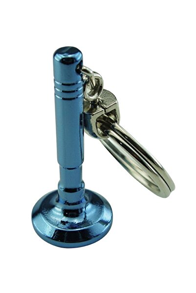 anahtarlıksepeti سلسلة مفاتيح الصمام باللون الأزرق