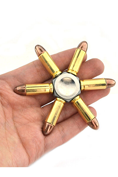 anahtarlıksepeti Pac Kovan Mermi Stres Çarkı 6 lı - Ahşap Altıgen Ambalajlı