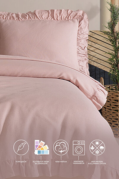 Elart Lily Yatak Seti (220x230 cm) Pudra
