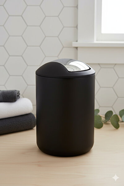 Saban Black, Trash Can 2 Liters - Brazilian Model