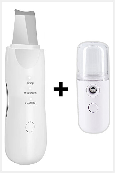 Riddex Cilt Bakım Seti Spatula Yüz Siyah Nokta Temizleme Aleti Ve Soğuk Buhar...