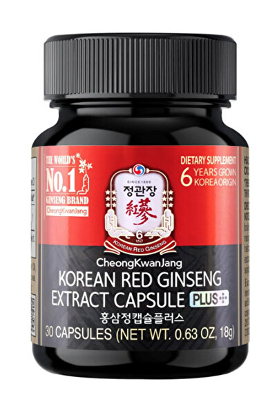 Cheong Kwan Jang Korean Red Ginseng Extract Men & Women 30 Capsul.Usa Menşei.54.