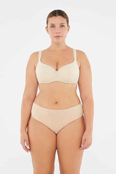 Dagi Jednodílná podprsenka Deset Angel Empty Cup s nabíranýma ušima