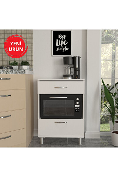 Dekorister Neptun Mutfak Dolabı Beyaz