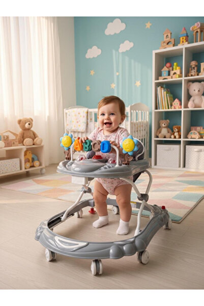 Acr Ciciko Smile Yürüteç Oyuncaklı Sağlam ve Dayanıklı Gövde Yapısı