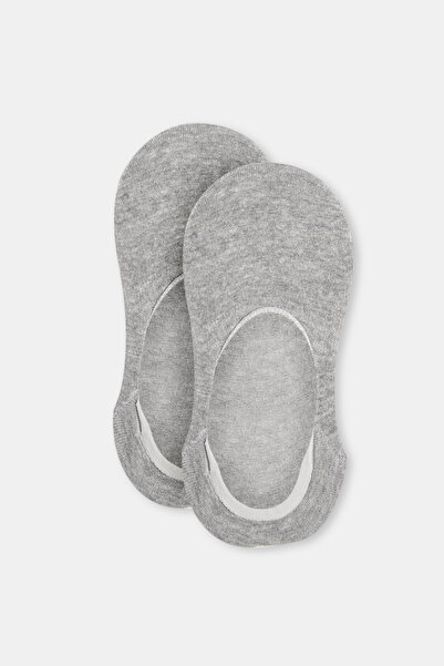 Dagi Gray Melange Yoga-plates Socks
