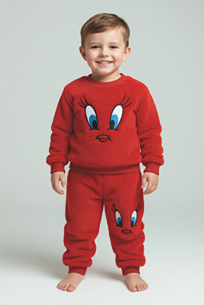 Hirazenmoda Unisex Children's Plush Double Set