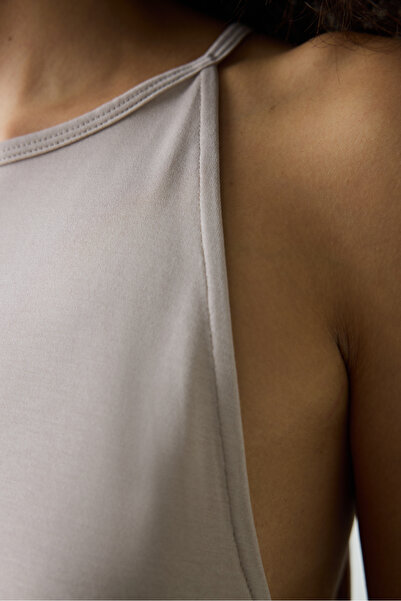 Penti Light Beige Tank Top with Back Detail