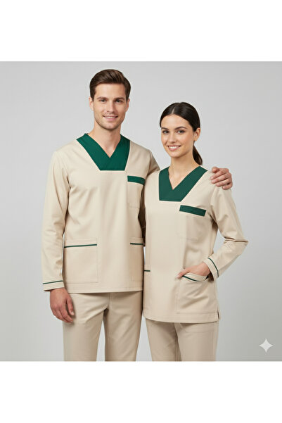 temex Medikal Üniforma Alt Üst Takım İşci Kıyafeti,Doktor hemşire Scrubs Pant...