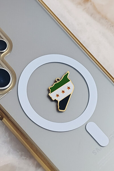 Best Ladies Syria Flag Pendant Stainless Steel Car Pendant Durable and Stylish Pendant for Men and Women