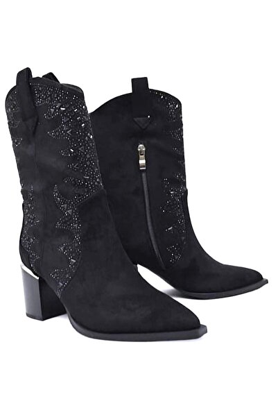 Guja 24K131 Kadın Taşlı Vegas Yarım Çizme