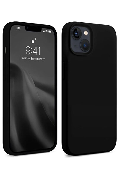 Genel Markalar Iphone 13/14 Uyumlu Içi Kadife Lansman Silikon Kılıf Kapak lüx...