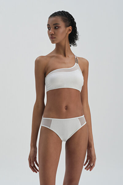 Dagi Λευκό κανονικό κάτω μέρος μπικίνι μέσης