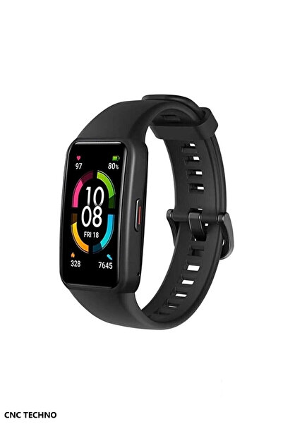 CONOCER Huawei Band 6 Ve Honor Band 6 Uyumlu Soft Silikon Kordonu