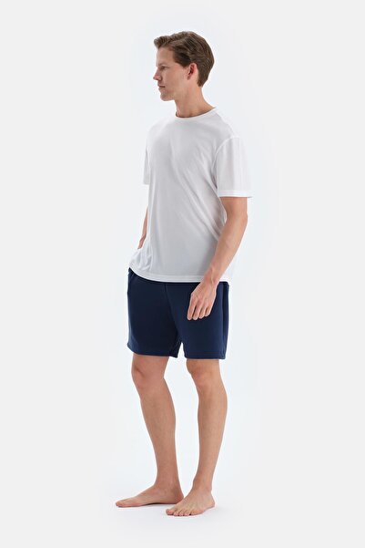 Dagi White Cool Touch Relax Fit Short Sleeve T-Shirt