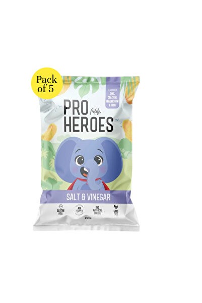 PROLİFE خل ملح برو هيرو، 5 قطع، 35 جرام لكل قطعة