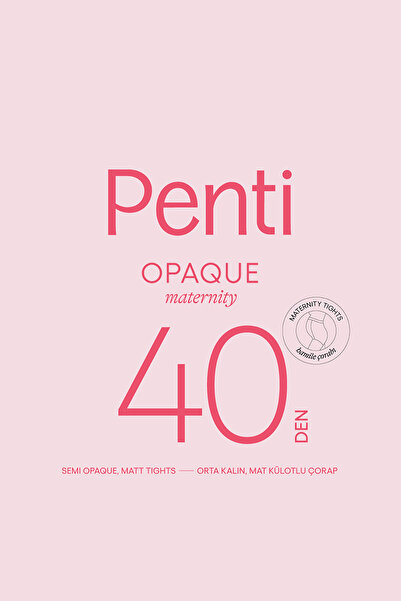 Penti Pregnant 40 Pantyhose-Pentilicious