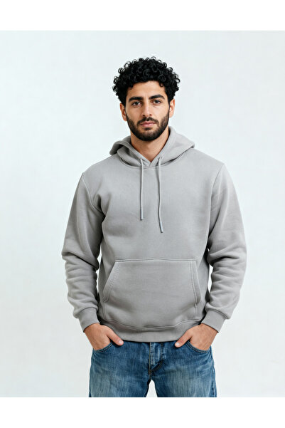 Veleno سترة رجالية من Stone بثلاثة خطوط O قصة فضفاضة ذات مقاس واسع K بغطاء رأ...