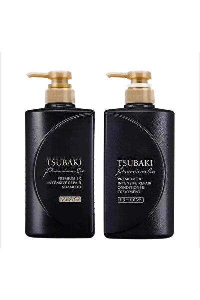 TSUBAKI Premium EX Intensive Repair Shampoo & Conditioner Hair Treatment (Set...