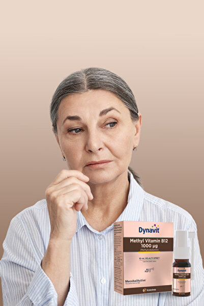 Dynavit Vitamin B12 1000mcg 10mL Dilaltı Sprey-2’li Avantaj Paketi- Aile Boyu B12 Vitamini - Methylcobalamin