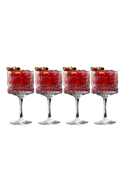 Paşabahçe 440437 Elysia Ayaklı Çok Amaçlı Sunumluk/kokteyl Bardağı 4 Adet 500 Cc