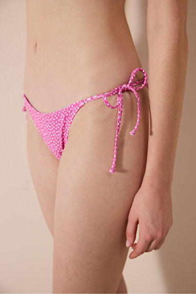 Penti Πολύχρωμο πάτο μπικίνι με υφή Elie