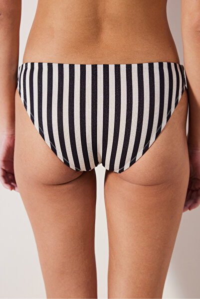 Penti Alia Slip Glitter Striped Bikini Bottom