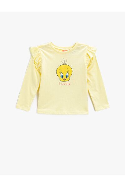 Koton Tweety Lisanslı Baskılı Tişört