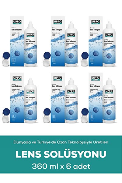 UPPO MOİST Skt 11,2028 Türkiye'de Ve Dünya'da Ozonlama Ile Üretilen Lens Solü...