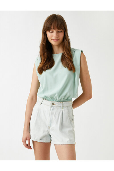 Koton Γυναικεία Μπλούζα Sage 1YAK68461PW