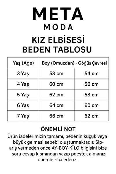 META MODA Girl's Evening Dress Girl's Dress Girl's Wedding Dress Trend