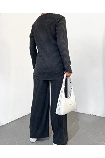 Modamorfo Füstölt Színes Crew Neck Camisole szett