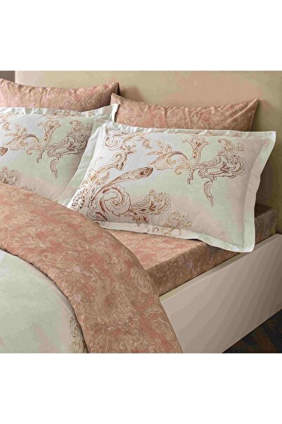 Linens Etienne Pamuk Saten Tek Kişilik Nevresim Takımı Gri