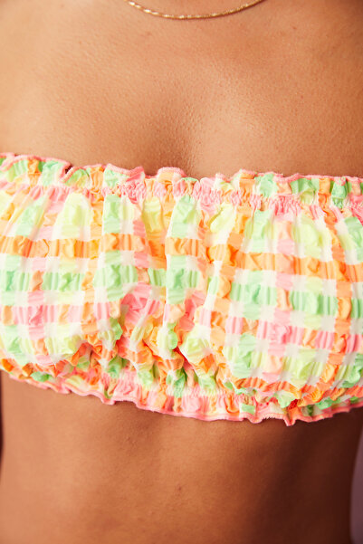 Penti Multicolored Candy Strapless Bikini Top
