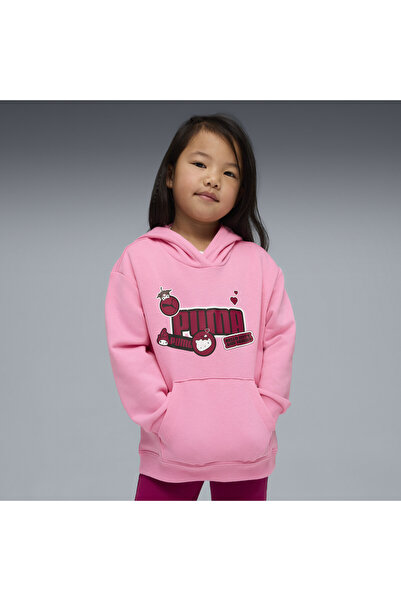 Puma x HELLO KITTY AND FRIENDS Φούτερ με κουκούλα με γραφικά για παιδιά