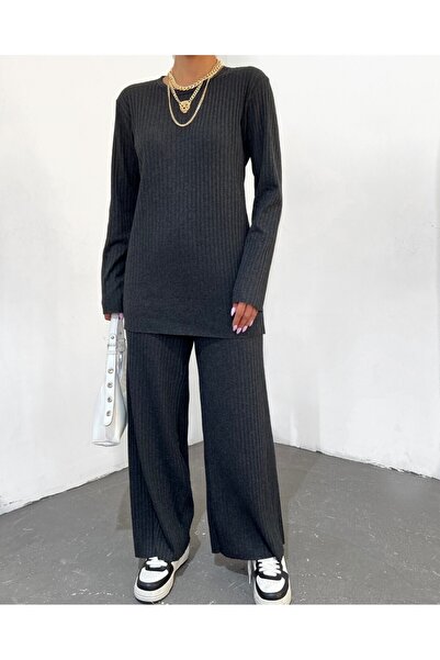 Modamorfo Füstölt Színes Crew Neck Camisole szett