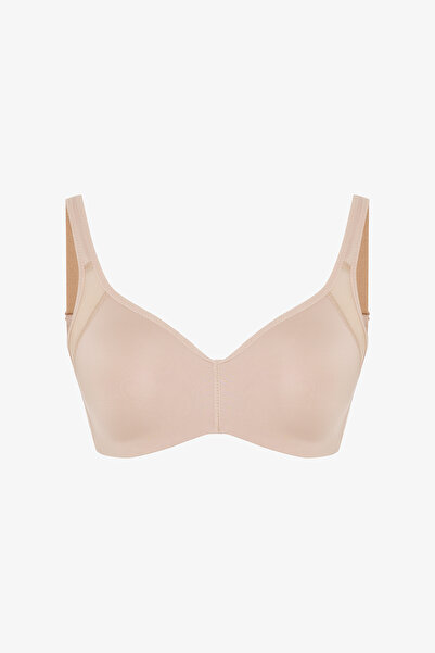 Penti Nudefarbener Bügel-BH mit Raffung in Übergröße